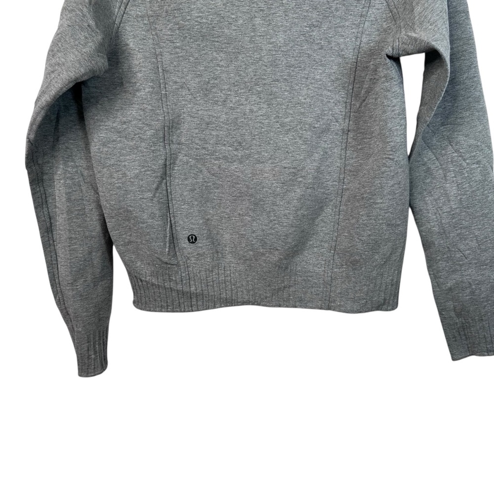 Lululemon NTS Jacket Heathered Grey/Black Women’s S Trending Athleisure Layering - Picture 10 of 15
